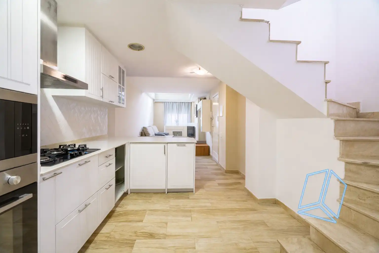 Cocina de Dúplex en venta en Barcelona con Calefacción