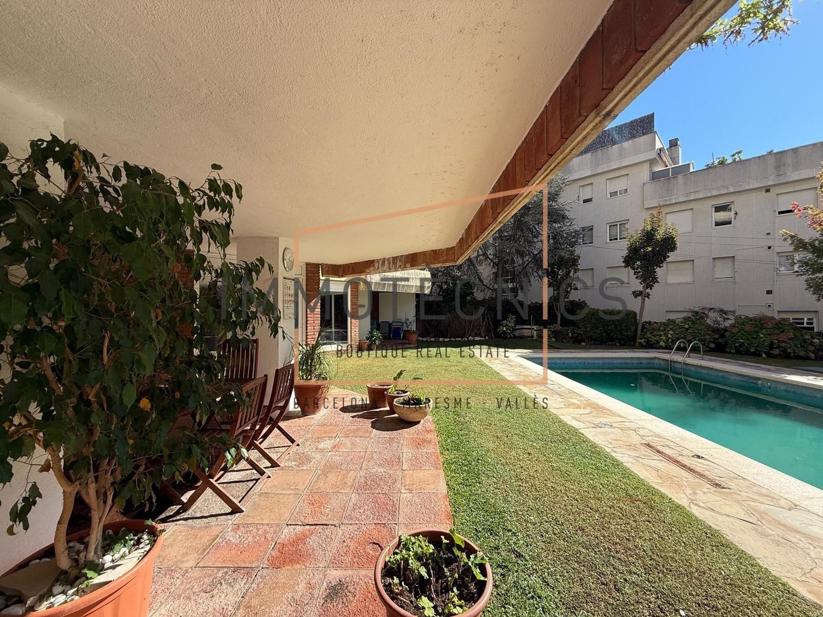Exterior view of Flat for sale in Caldes d'Estrac  with Private garden, Terrace and Balcony
