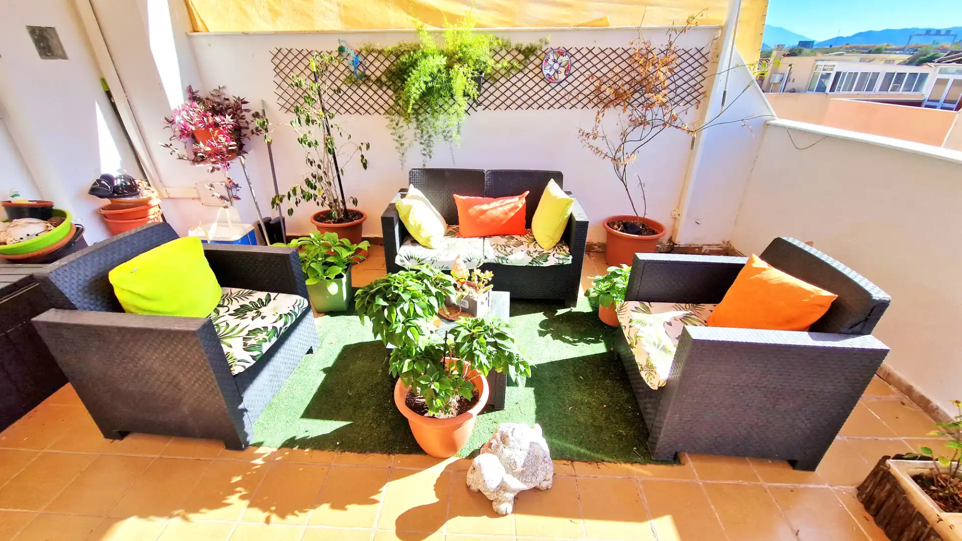 Terraza de Casa adosada en venta en Málaga con Aire acondicionado y Terraza