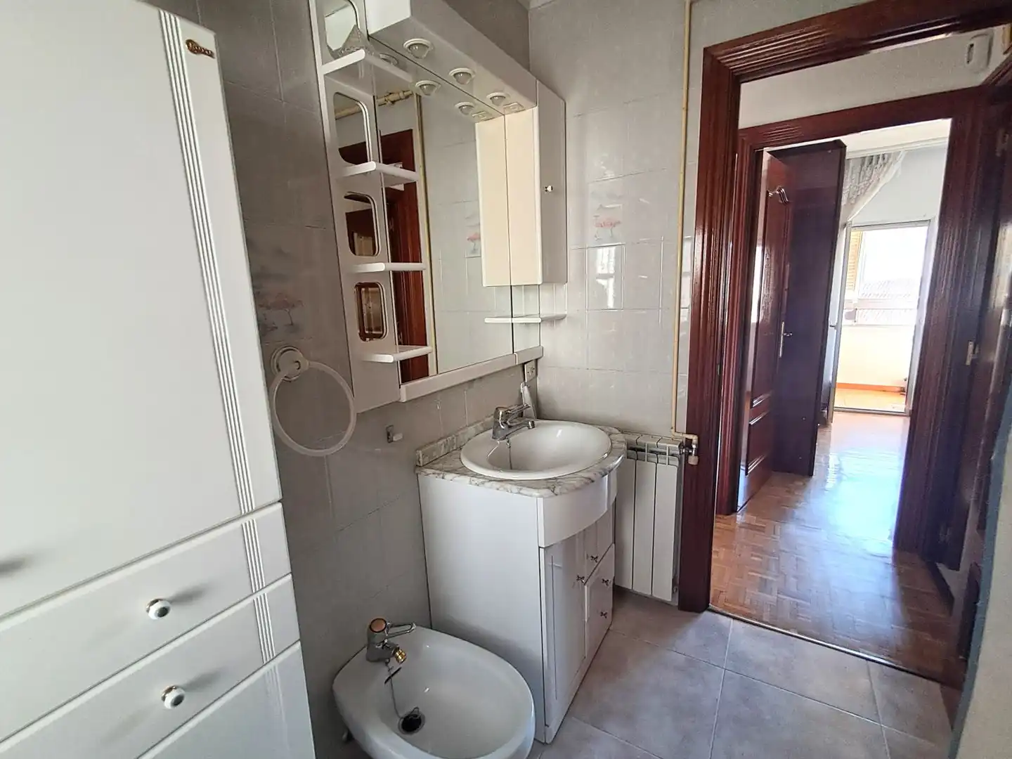 Baño de Piso en venta en Valladolid con Calefacción, Parquet y Terraza