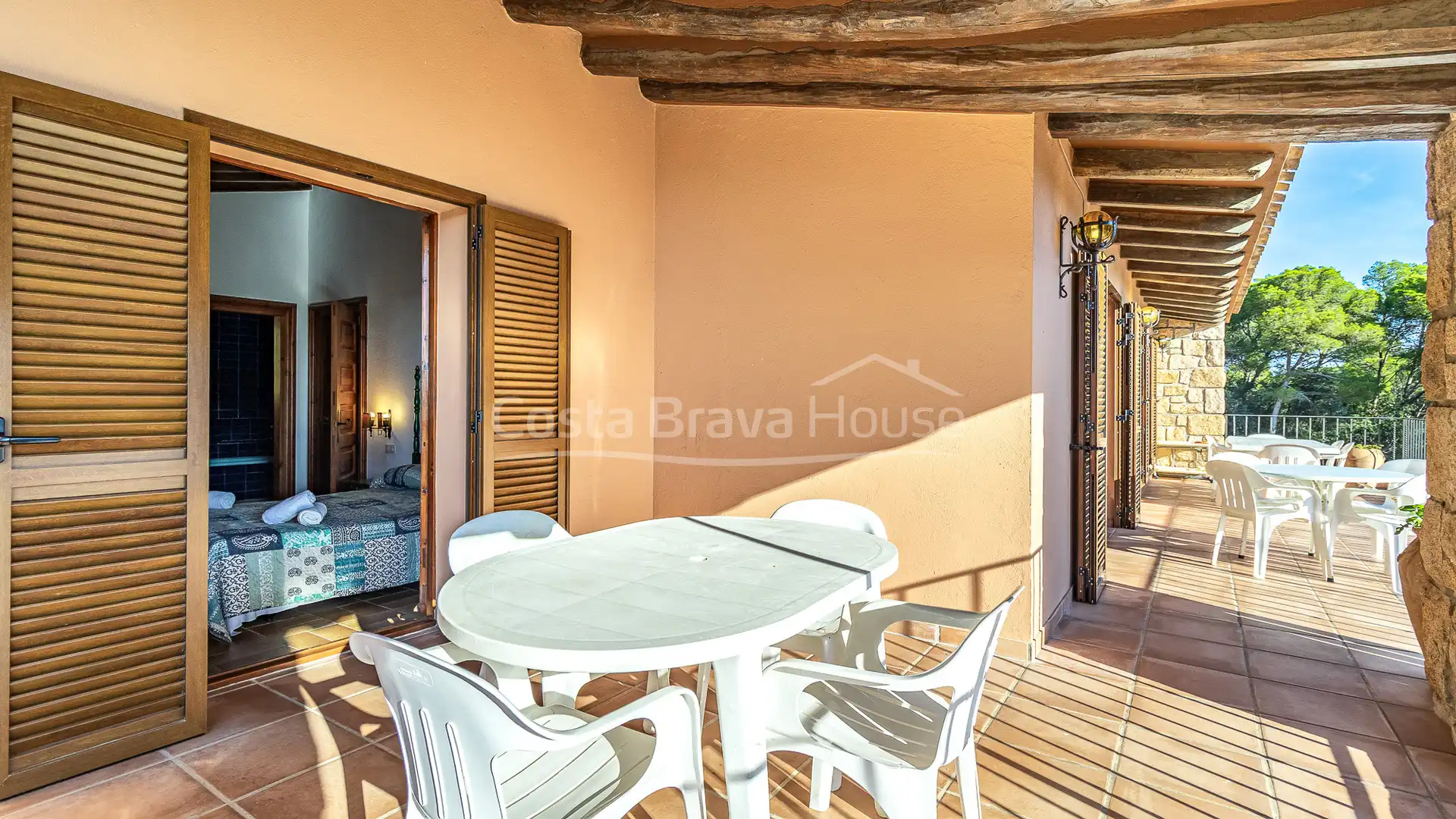 Terrassa de Casa o xalet en venda en Palafrugell amb Calefacció, Jardí privat i Terrassa