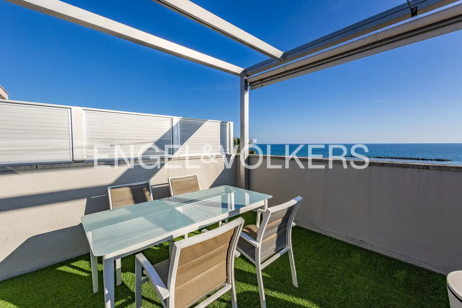 Terrace of Attic for sale in Cubelles  with Air Conditioner, Heating and Private garden