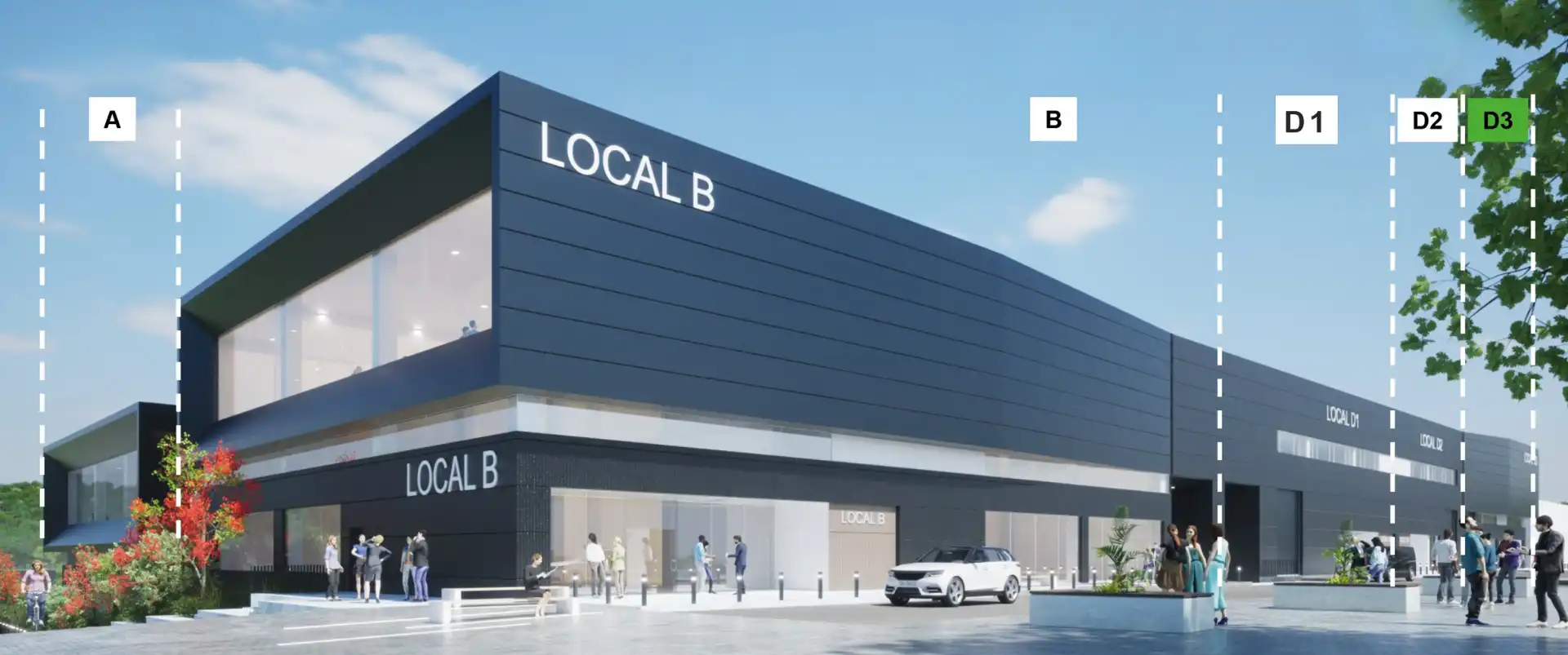 Industrial buildings for rent in Campoamor