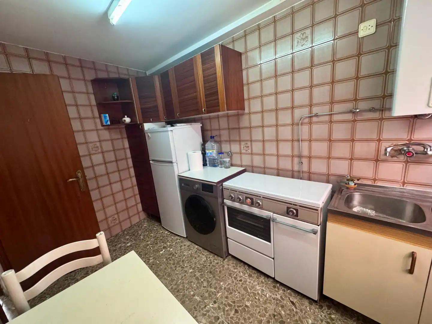 Cocina de Casa adosada de alquiler en Baltanás con Calefacción, Terraza y Trastero