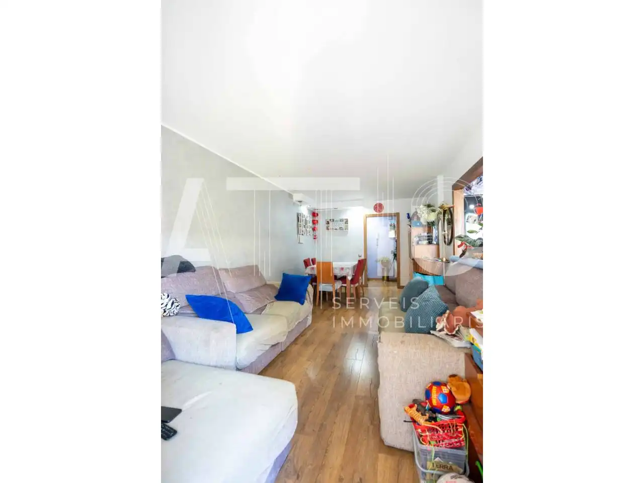 Living room of Flat for sale in Sabadell  with Air Conditioner, Heating and Parquet flooring