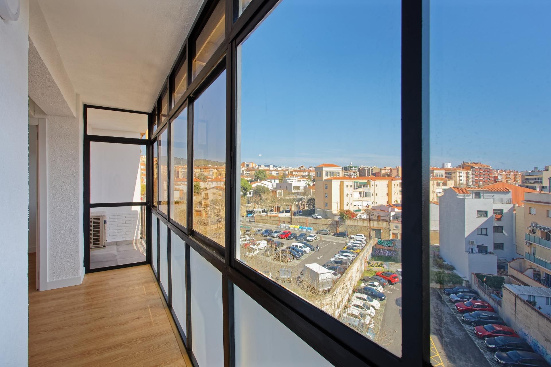 Terrace of Flat for sale in Mataró  with Air Conditioner, Heating and Balcony