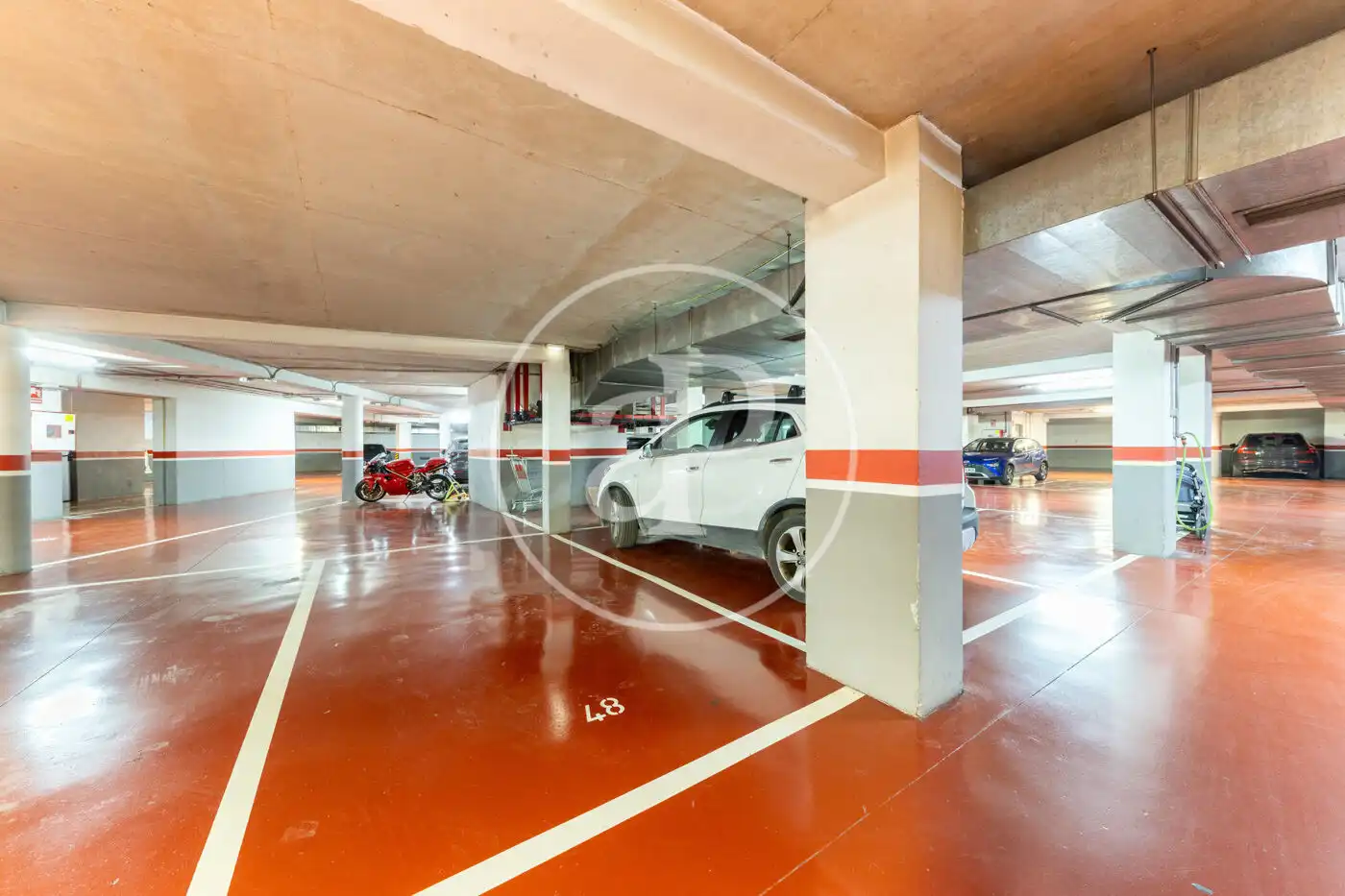 Parkplatz von Wohnung zum Verkauf in  Palma de Mallorca mit Klimaanlage, Heizung und Privatgarten