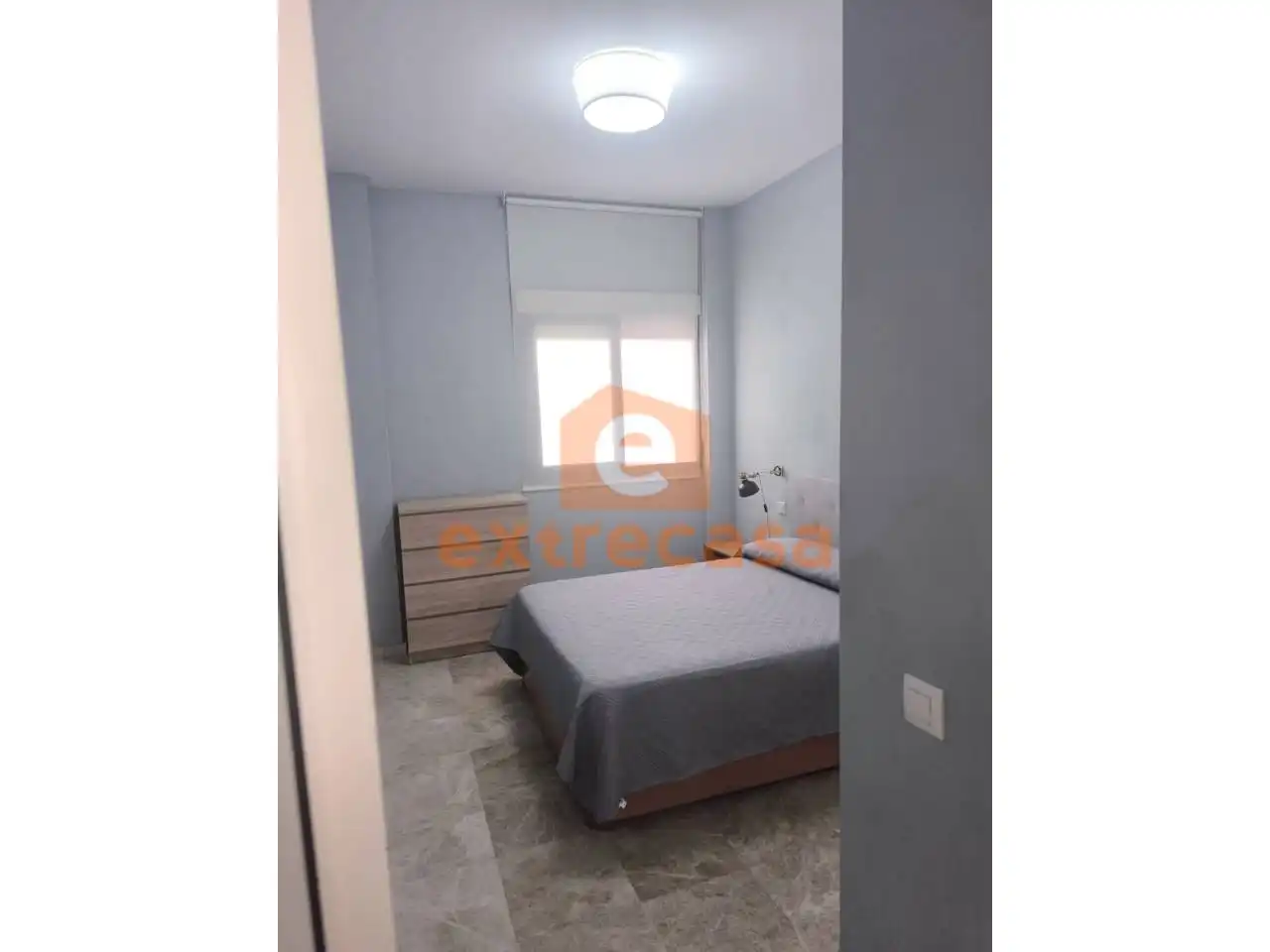 Dormitori de Apartament de lloguer en Badajoz amb Aire condicionat, Traster i Moblat