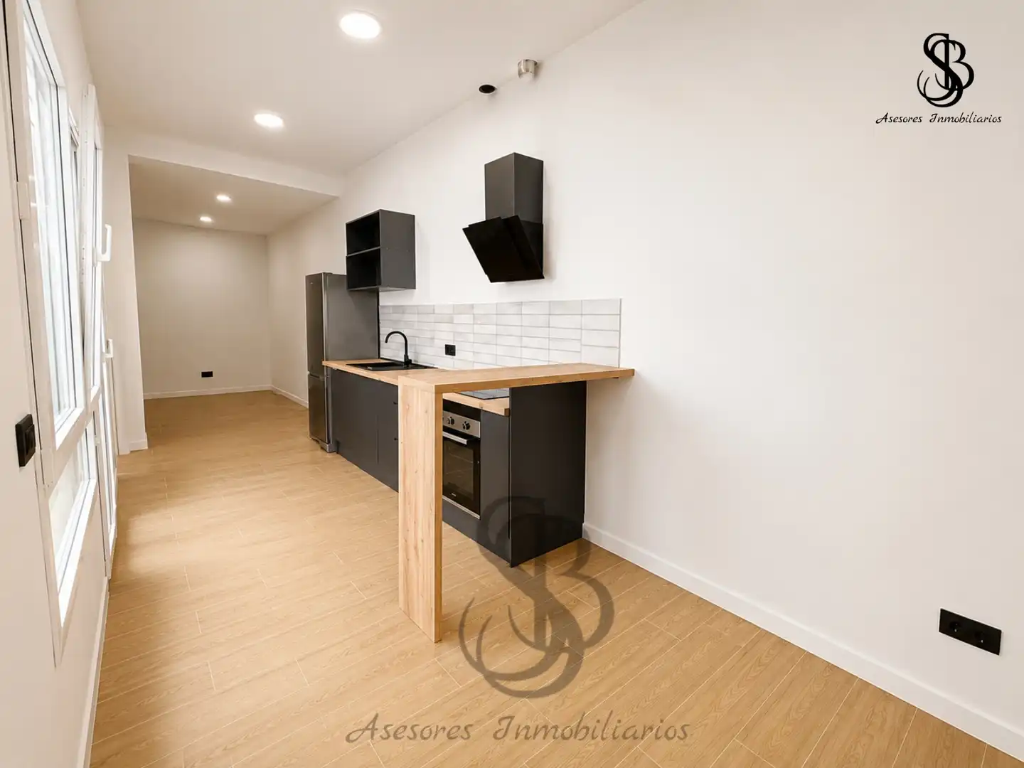 Cocina de Piso en venta en Alicante / Alacant con Aire acondicionado, Calefacción y Horno