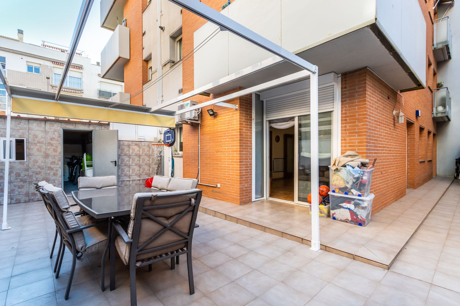 Terrace of Flat for sale in Terrassa  with Heating and Storage room