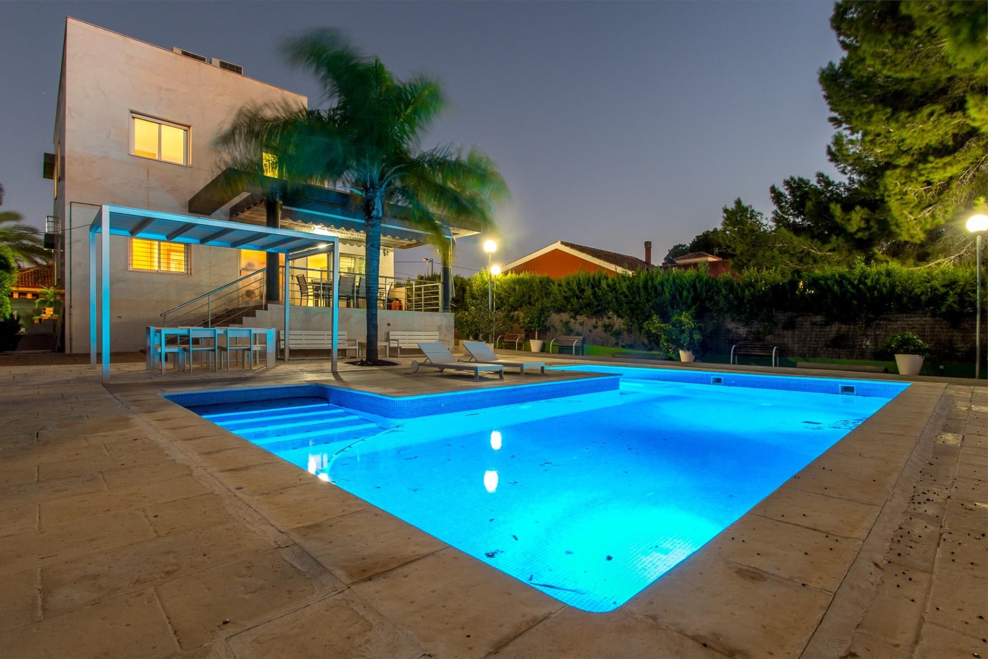 Piscina de Casa o xalet en venda en Molina de Segura amb Aire condicionat, Calefacció i Jardí privat