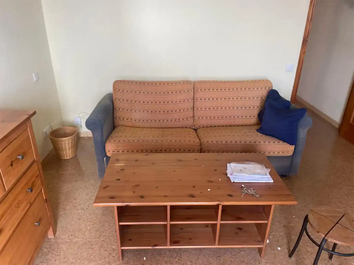 Sala d'estar de Apartament en venda en San Bartolomé de Tirajana amb Piscina, Moblat i Balcó