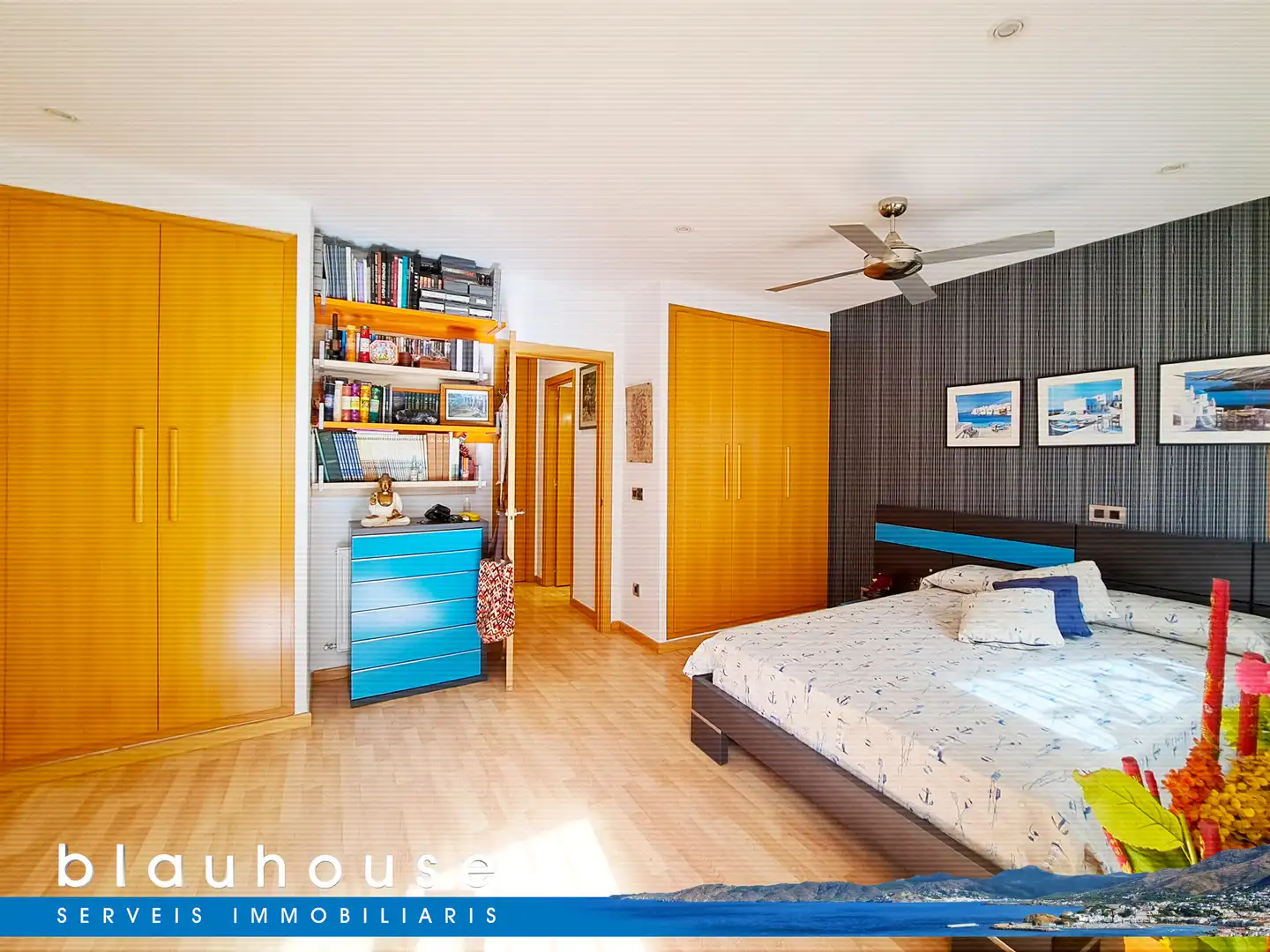 Habitación de Casa adosada en venta en Llançà con Aire acondicionado, Calefacción y Parquet