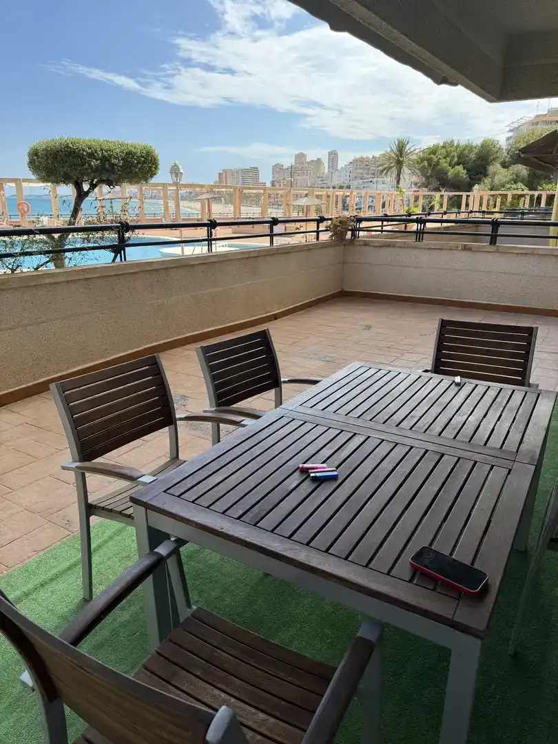 Terrasse von Wohnung zur Miete in Campello Playa