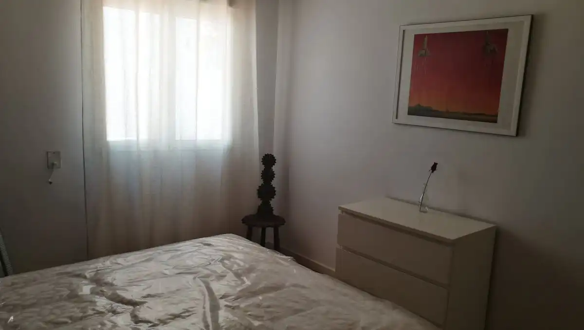 Bedroom of Apartments for rent in Huelva  with Air Conditioner and Furnished
