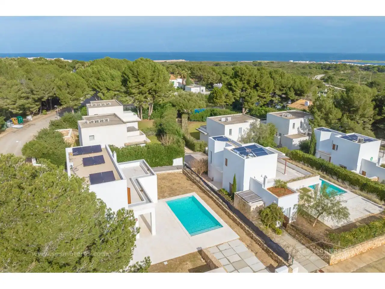 Vista exterior de Casa o chalet en venta en Es Mercadal con Aire acondicionado, Jardín privado y Terraza