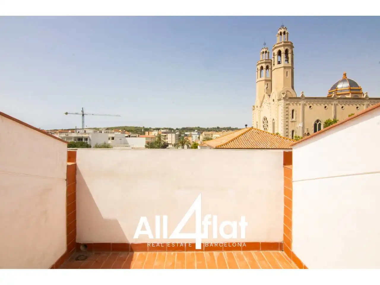 Balcony of Flat for rent in Sant Pere de Ribes  with Air Conditioner and Terrace