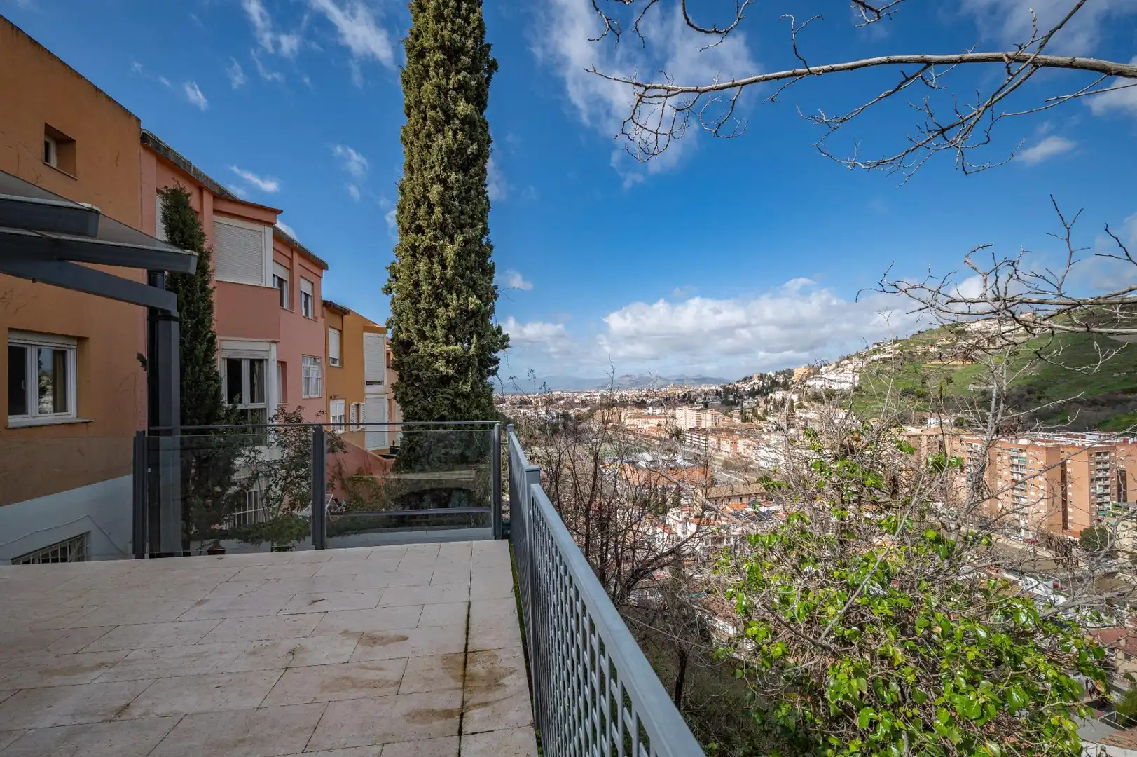 Terraza de Casa adosada en venta en Granada con Aire acondicionado y Calefacción