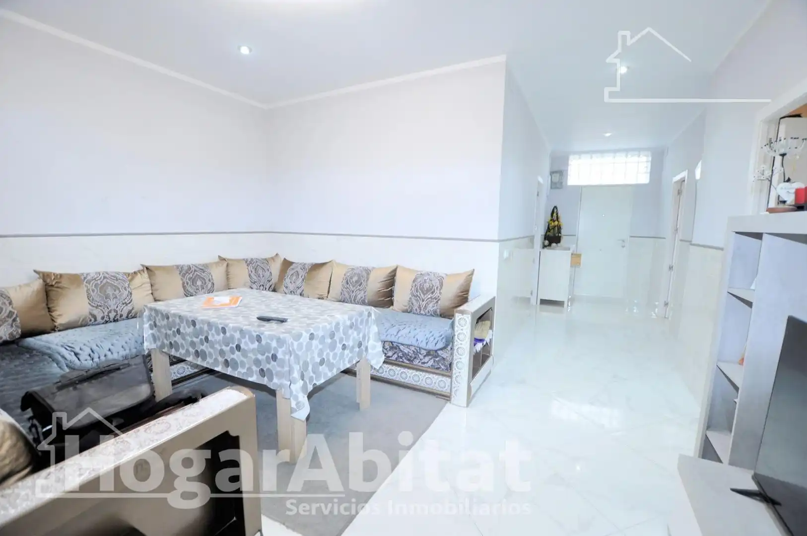 Living room of Flat for sale in Sagunto / Sagunt  with Terrace and Alarm