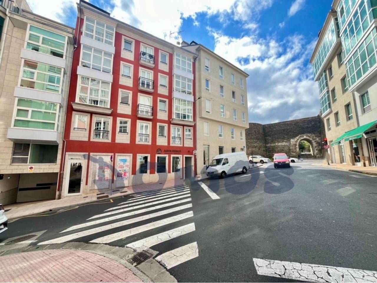 Exterior view of Apartment to rent in Lugo Capital  with Heating and Furnished
