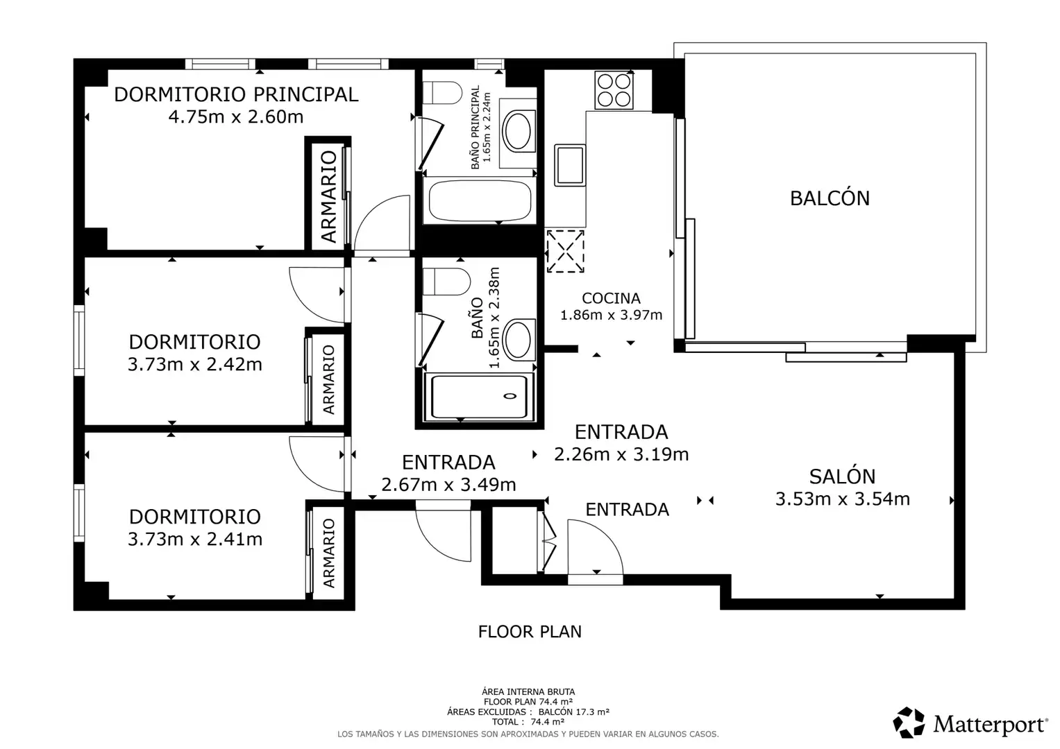 Apartamento en venta en Fuengirola con Aire acondicionado, Terraza y Piscina