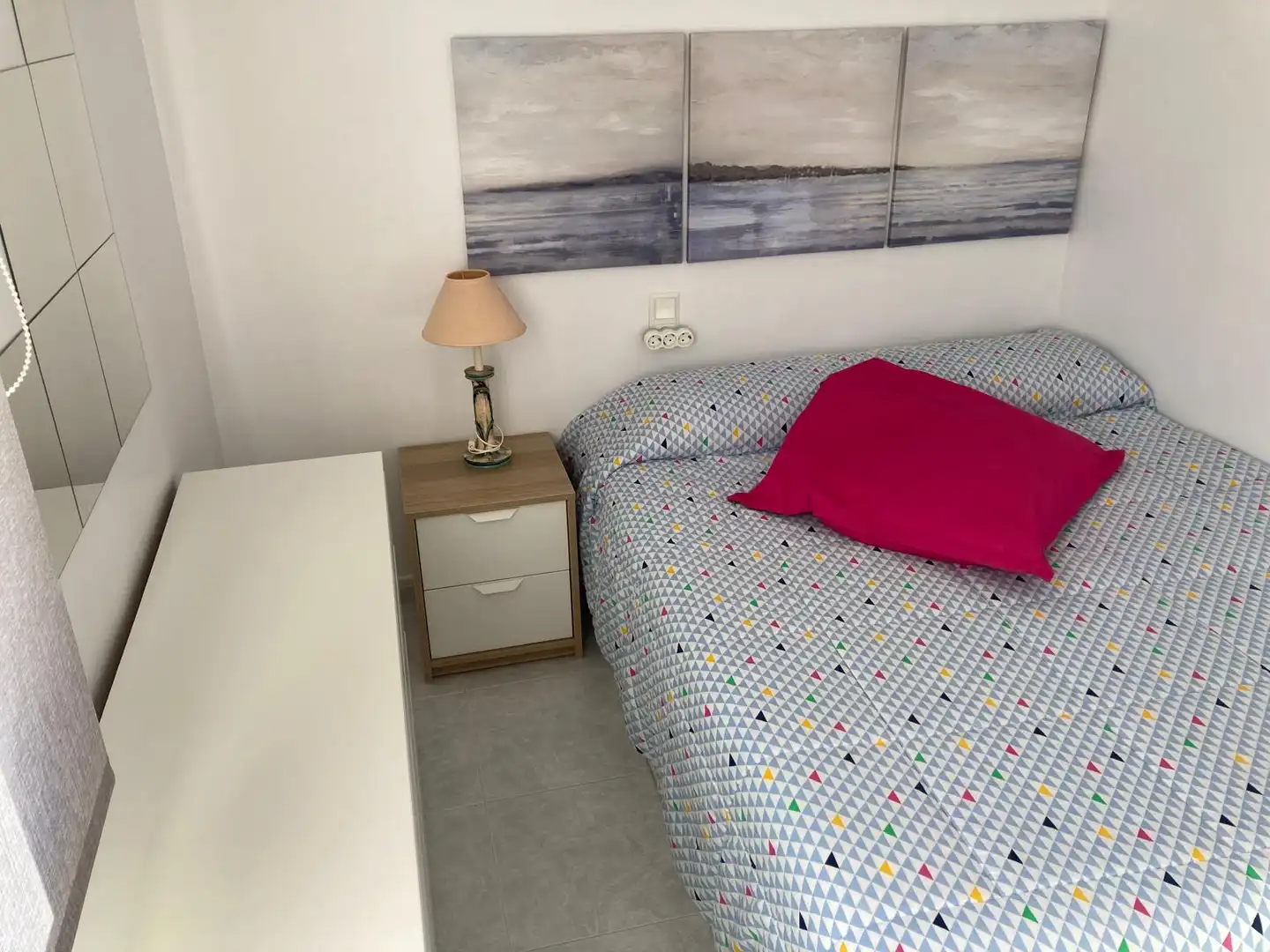 Bedroom of Attic for rent in Cullera  with Terrace, Furnished and Community pool