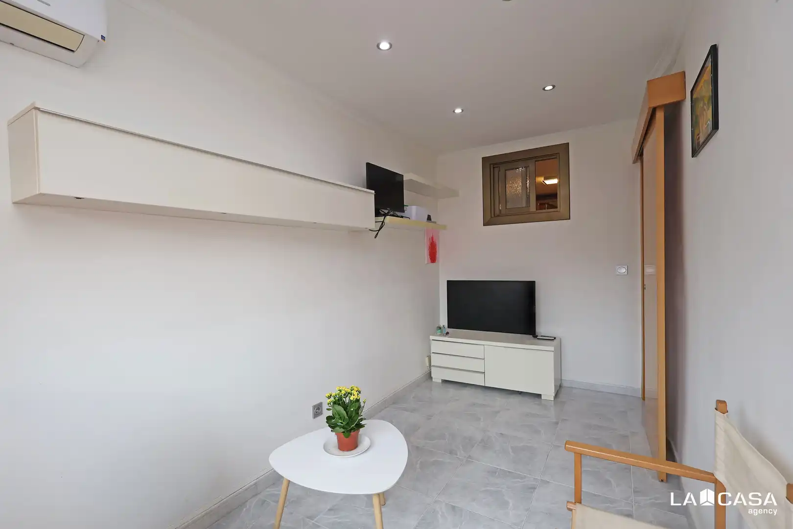 Sala d'estar de Àtic en venda en Barcelona