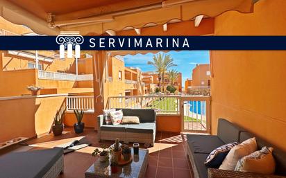 Exterior view of Flat for sale in Mojácar  with Air Conditioner, Terrace and Furnished