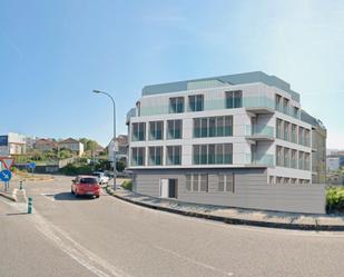 Vista exterior de Àtic en venda en Cangas  amb Calefacció, Parquet i Terrassa