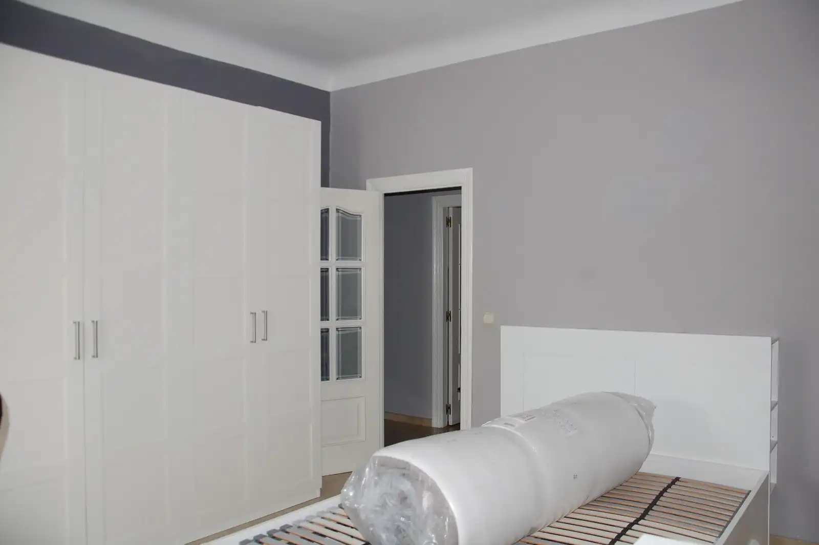 Bedroom of Flat for rent in Granada  with Heating, Terrace and Furnished