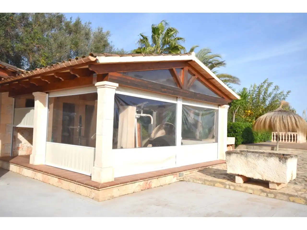 Garten von Country house zum Verkauf in Santa Margalida mit Heizung, Privatgarten und Terrasse