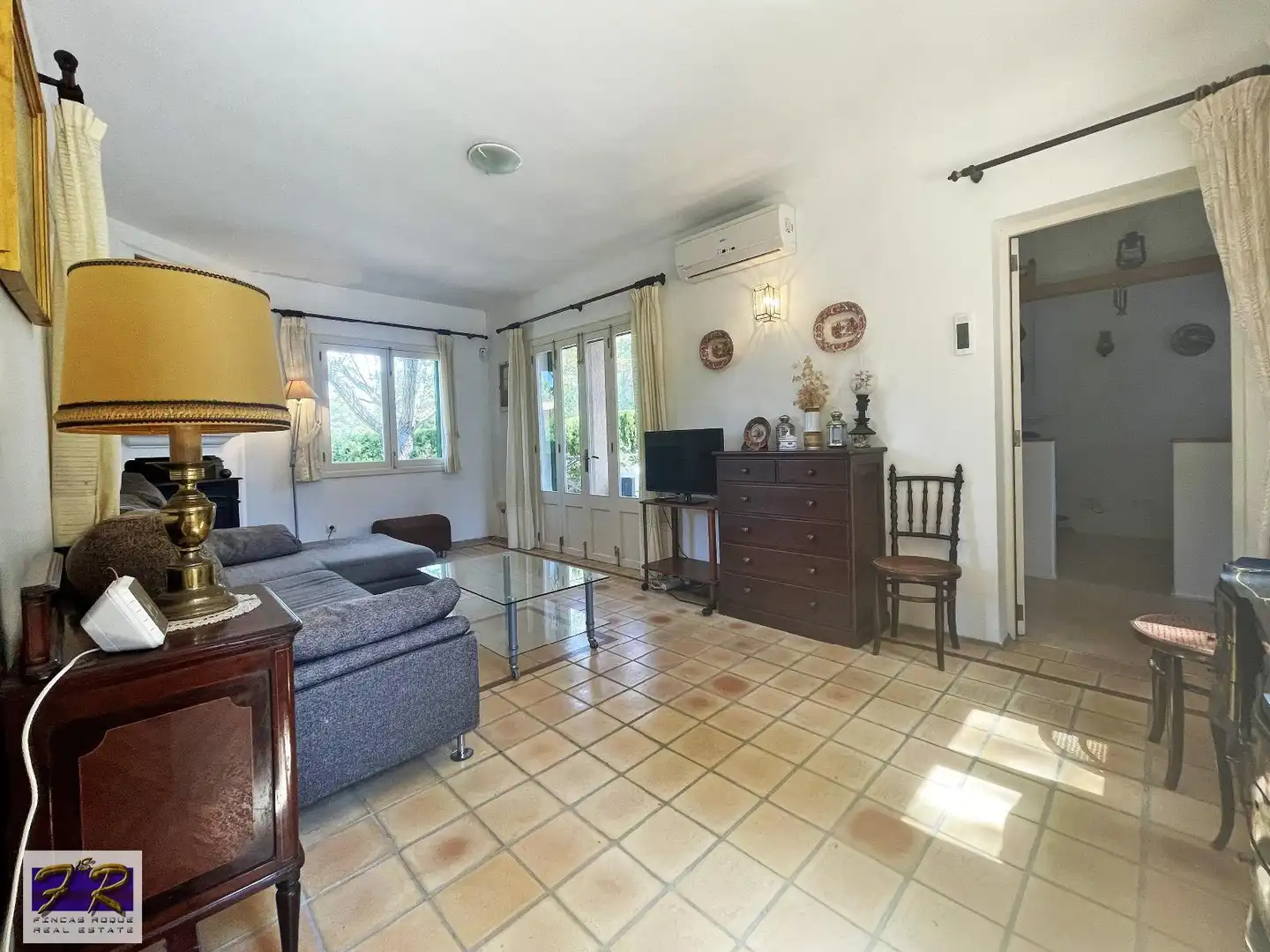 Sala d'estar de Casa o xalet en venda en Alcúdia amb Calefacció, Terrassa i Forn