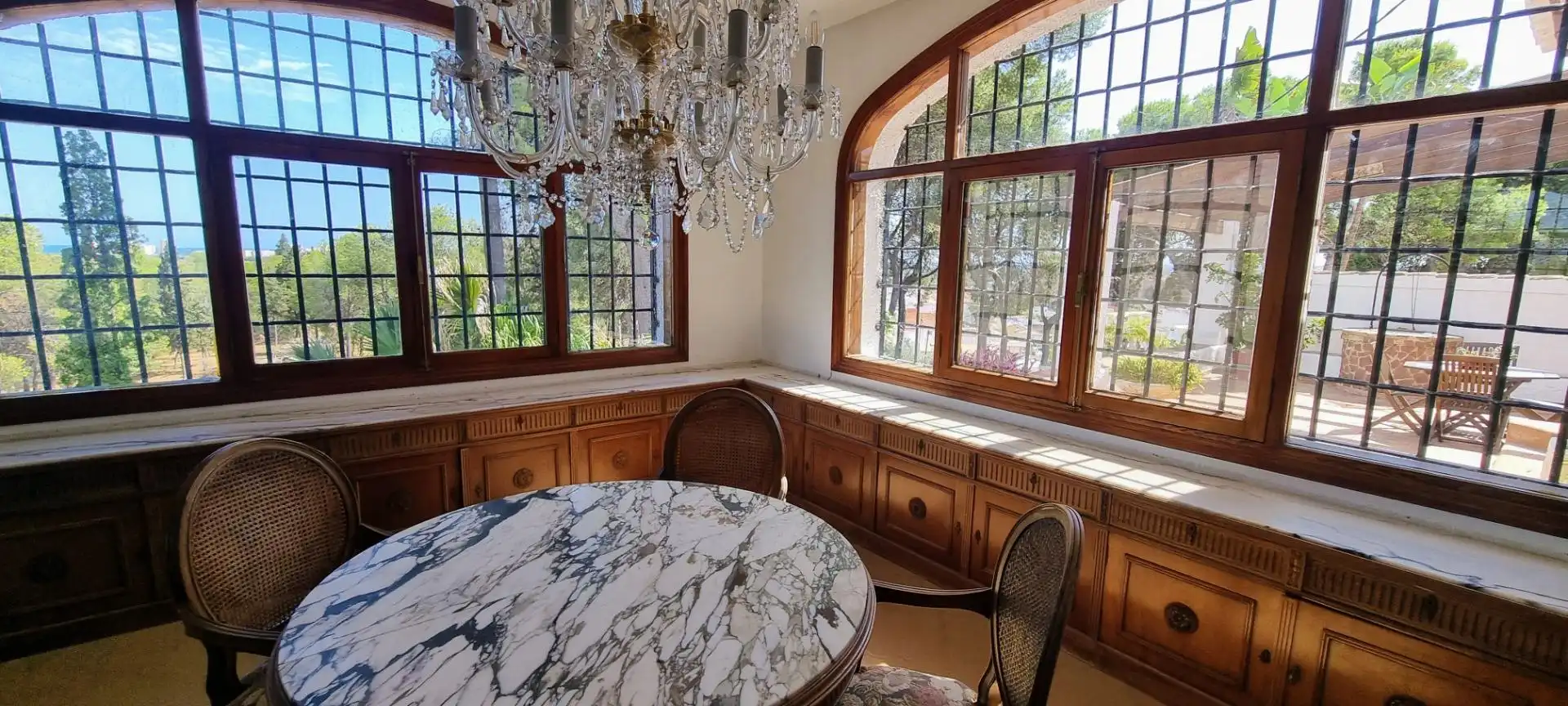Dining room of Houses for rent in El Puig de Santa Maria  with Heating, Private garden and Terrace