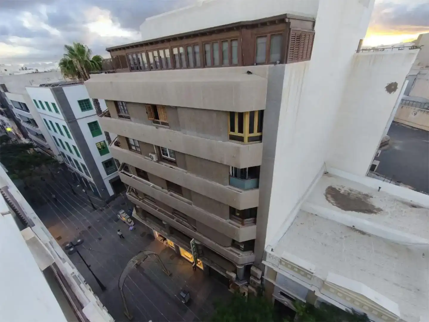 Vista exterior de Piso en venta en Arrecife con Amueblado y Balcón