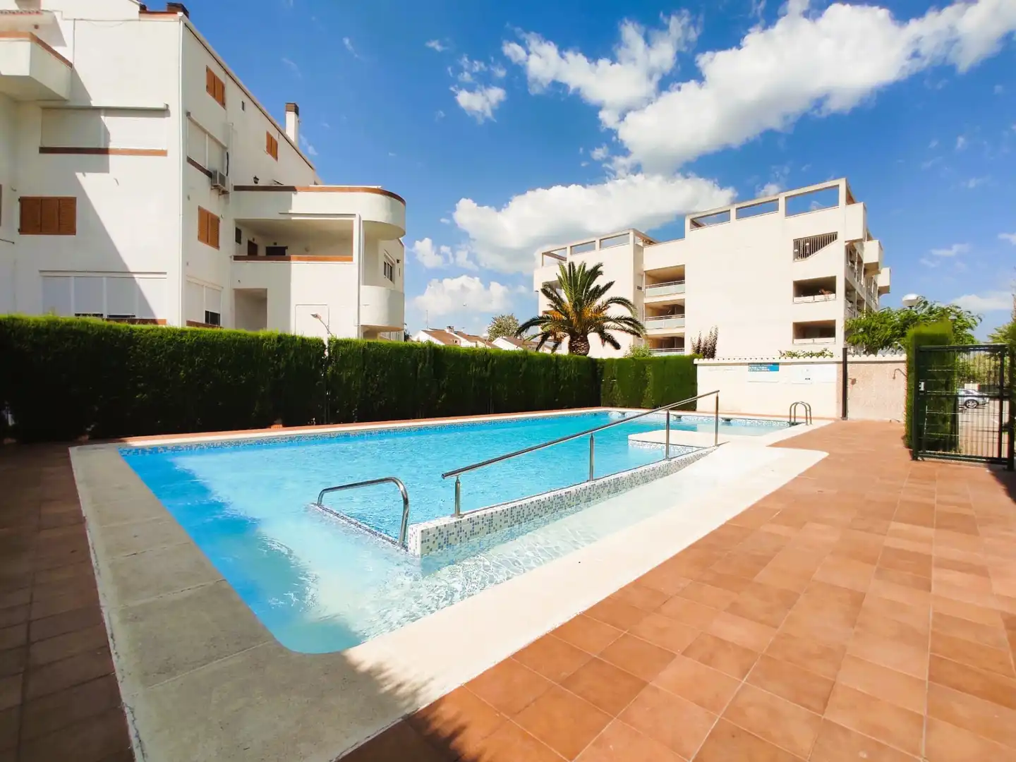 Swimming pool of Apartments for sale in Sagunto / Sagunt  with Air Conditioner, Terrace and Furnished