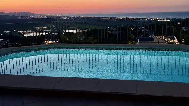 Piscina de Casa o chalet en venta en El Ràfol d'Almúnia con Calefacción, Jardín privado y Terraza