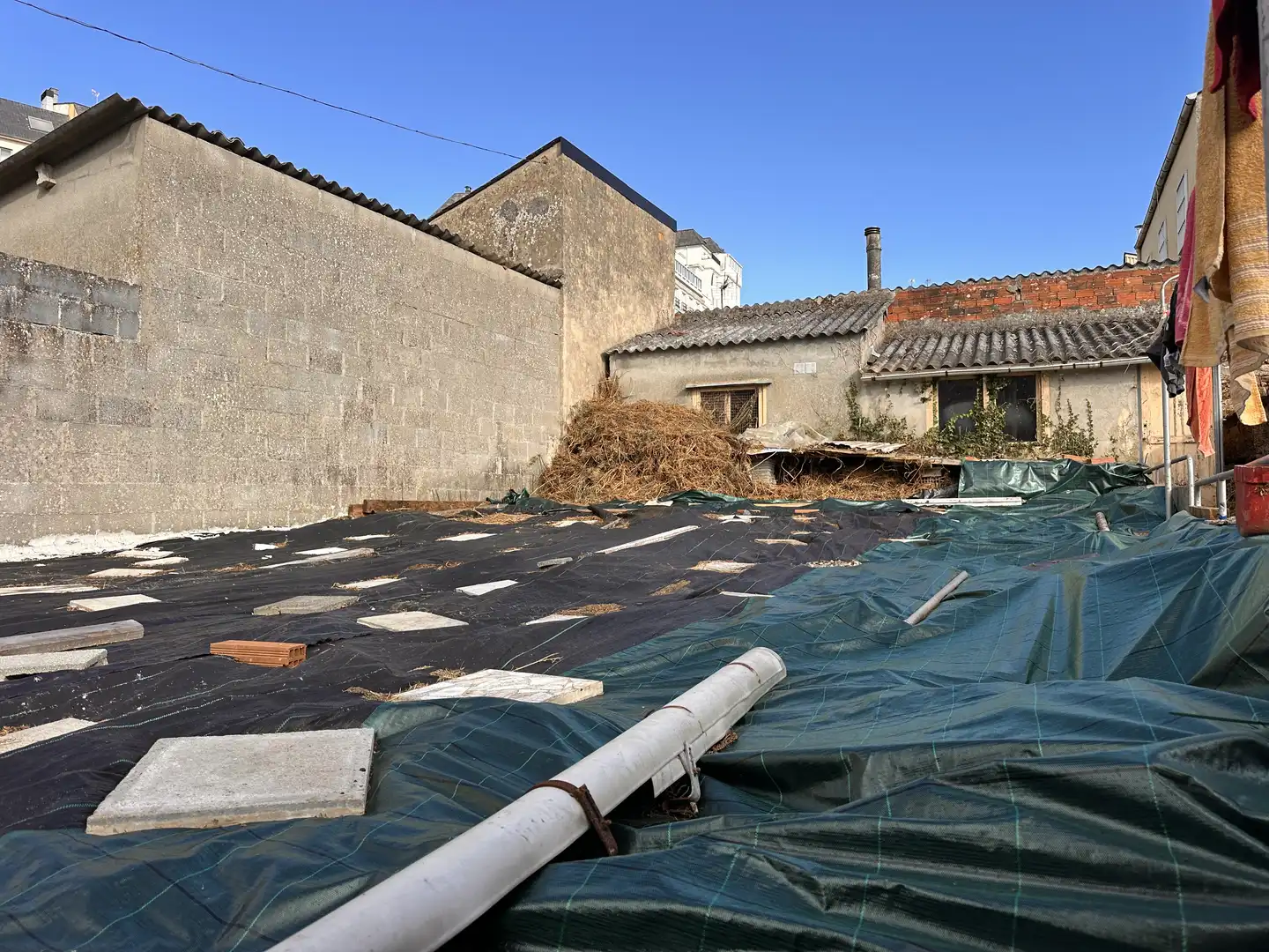Vista exterior de Casa adosada en venda en Vilalba