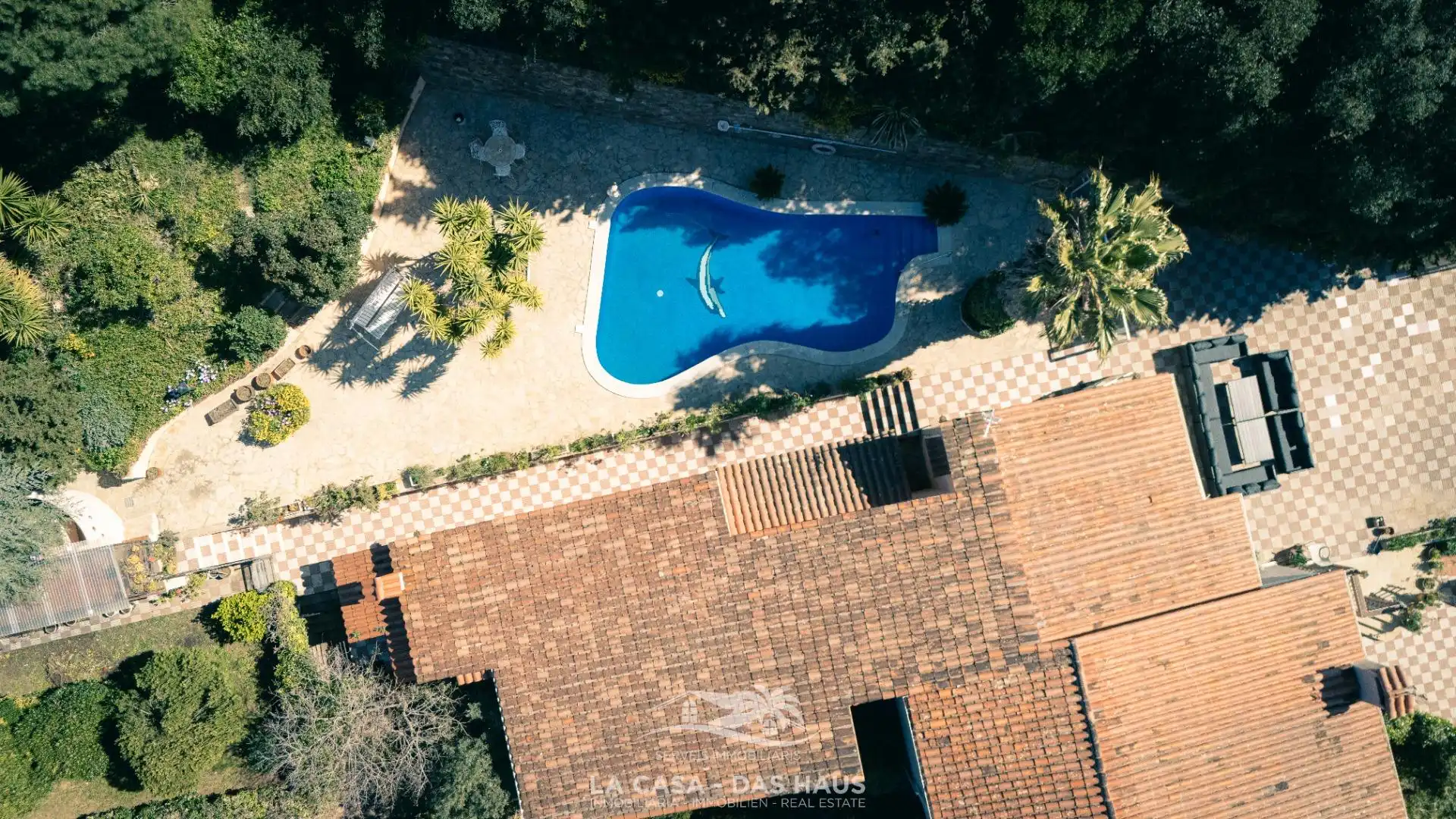 Piscina de Casa o xalet en venda en Lloret de Mar amb Jardí privat, Terrassa i Balcó
