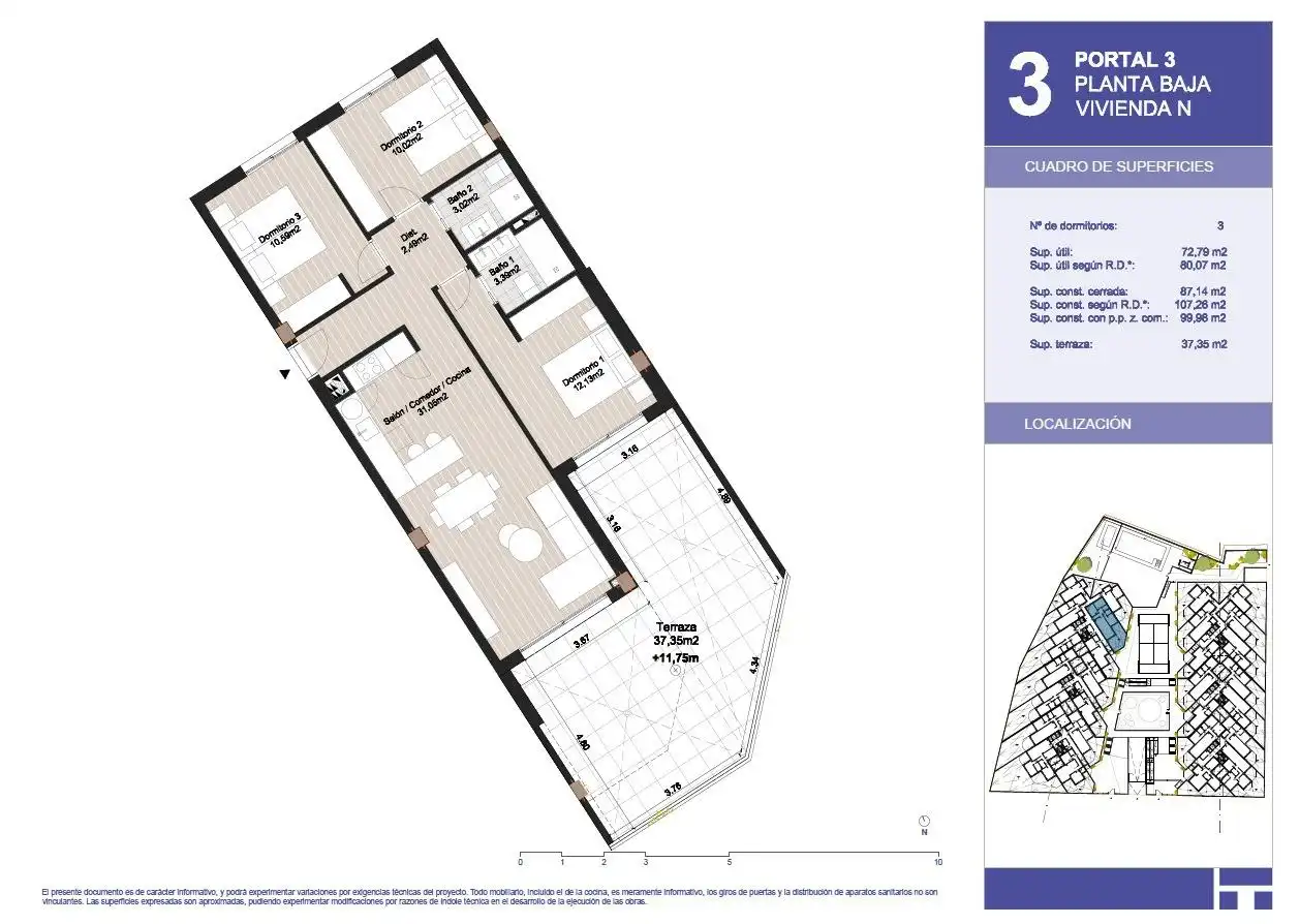 Ground floor for sale in Torrox  with Terrace, Storage room and Community pool