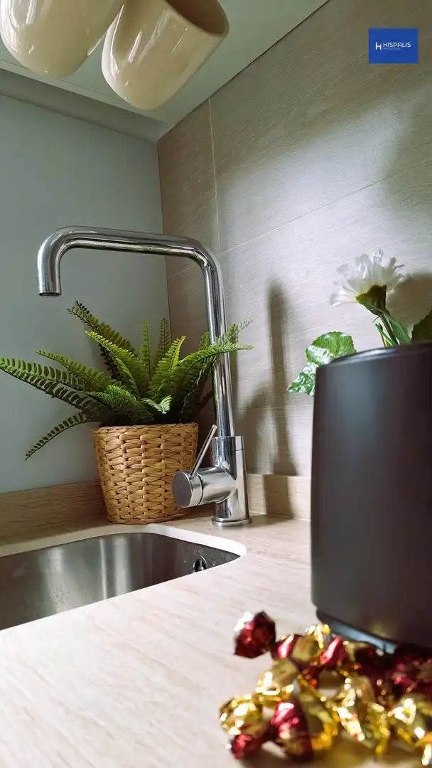 Baño de Estudio de alquiler en Sevilla con Aire acondicionado, Calefacción y Amueblado