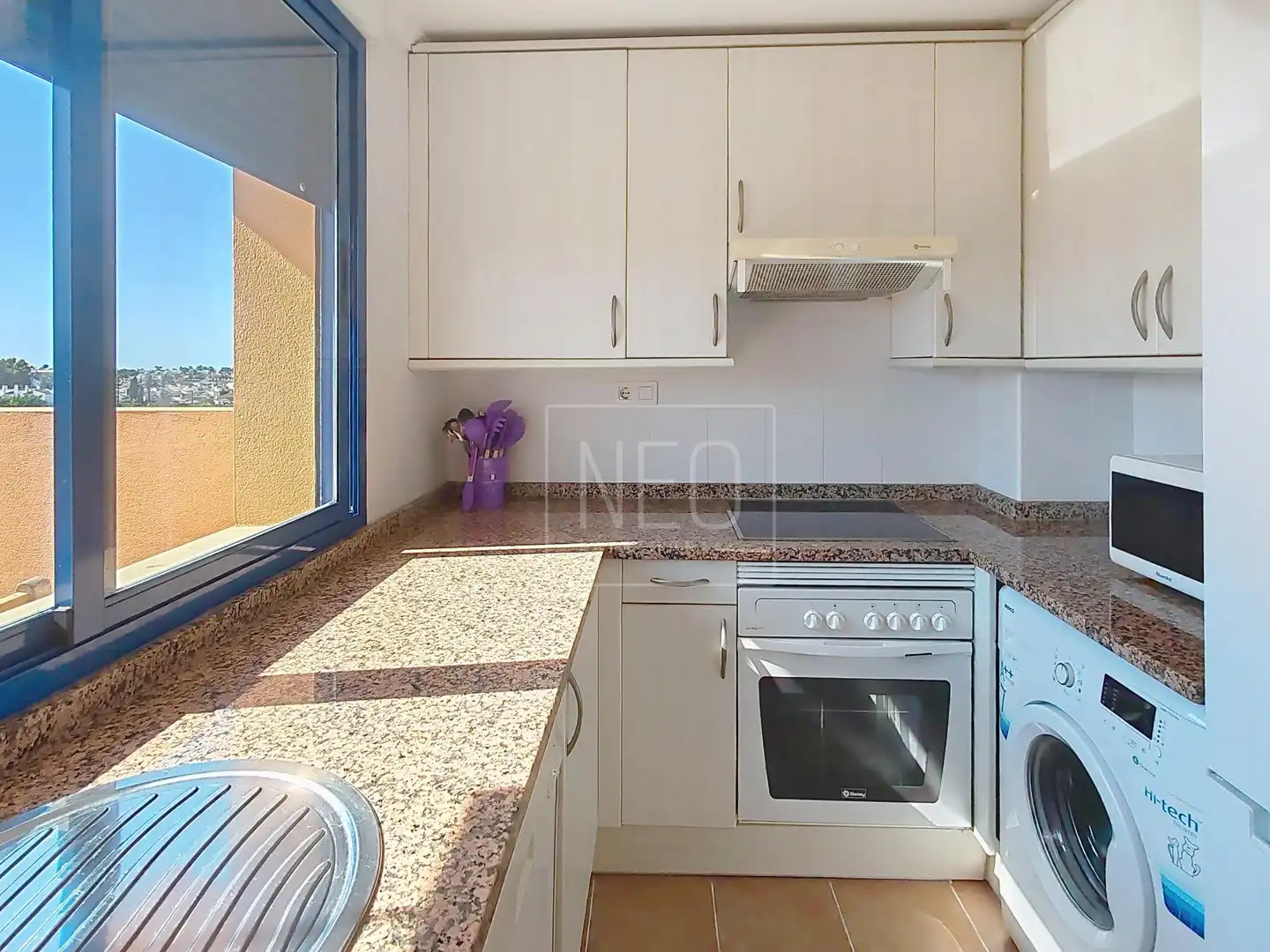Kitchen of Attic for sale in Dénia  with Air Conditioner, Heating and Private garden