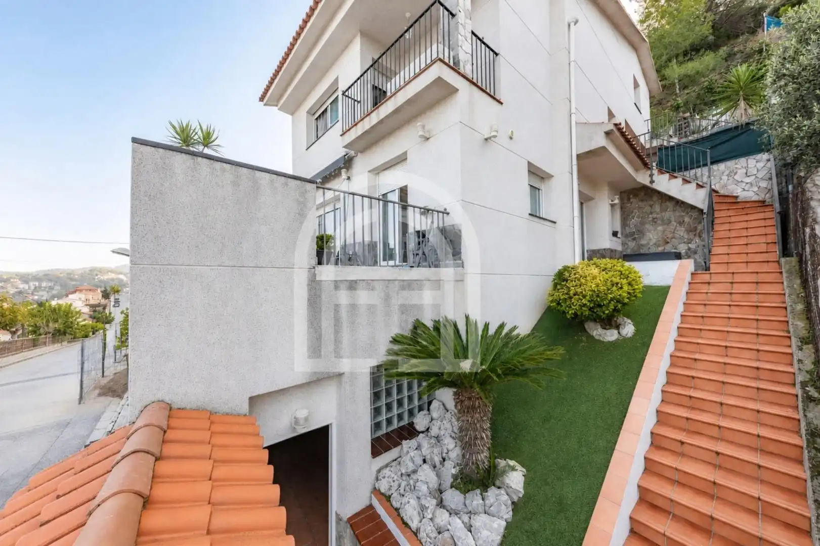Vista exterior de Casa o chalet en venta en Sant Fost de Campsentelles con Calefacción, Jardín privado y Terraza