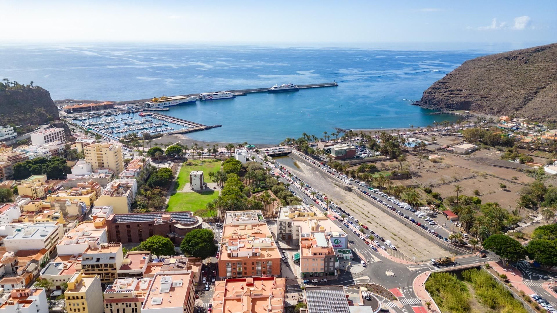 Vista exterior de Casa adosada en venta en San Sebastián de la Gomera