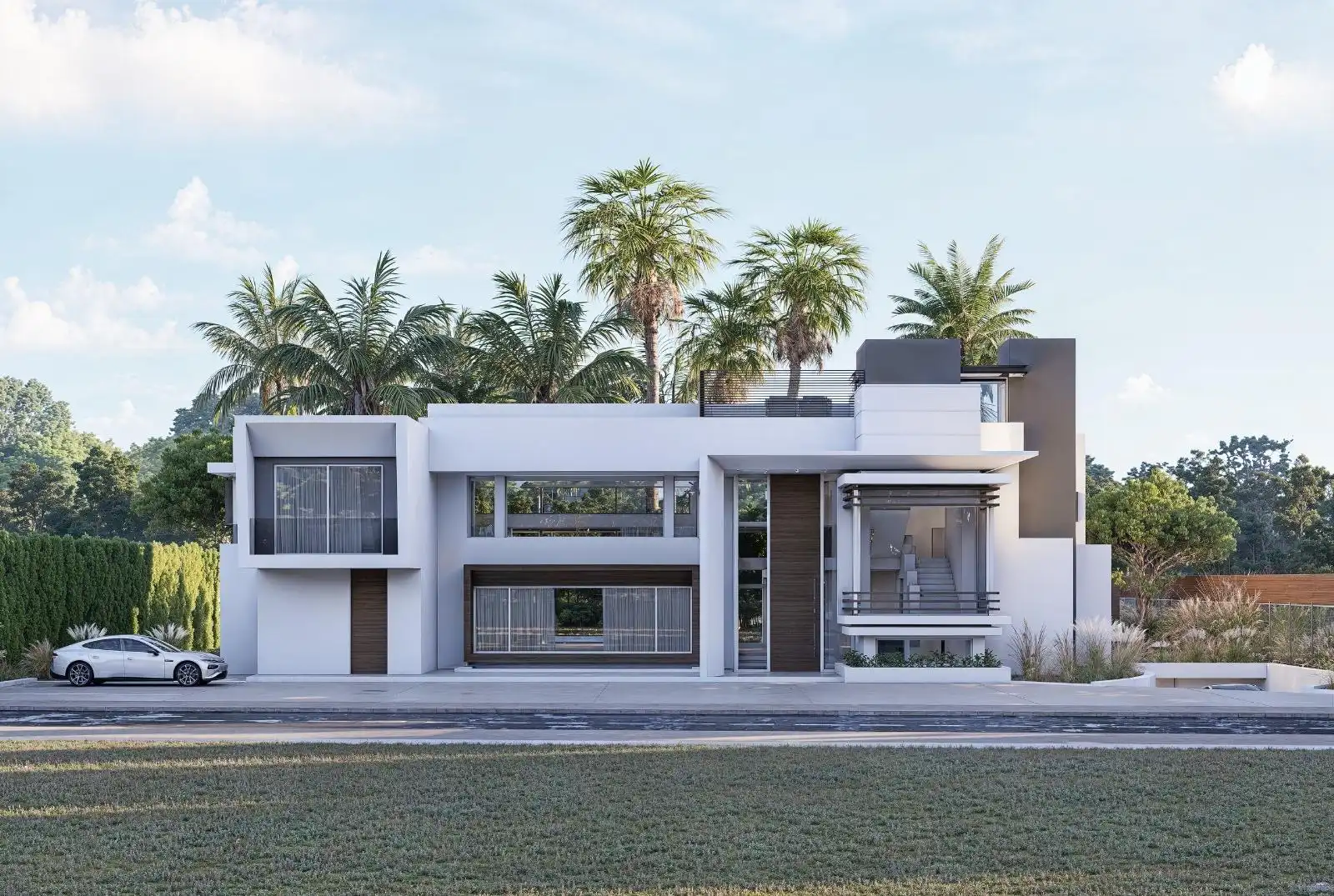 Vista exterior de Casa o xalet en venda en Marbella amb Aire condicionat, Calefacció i Jardí privat