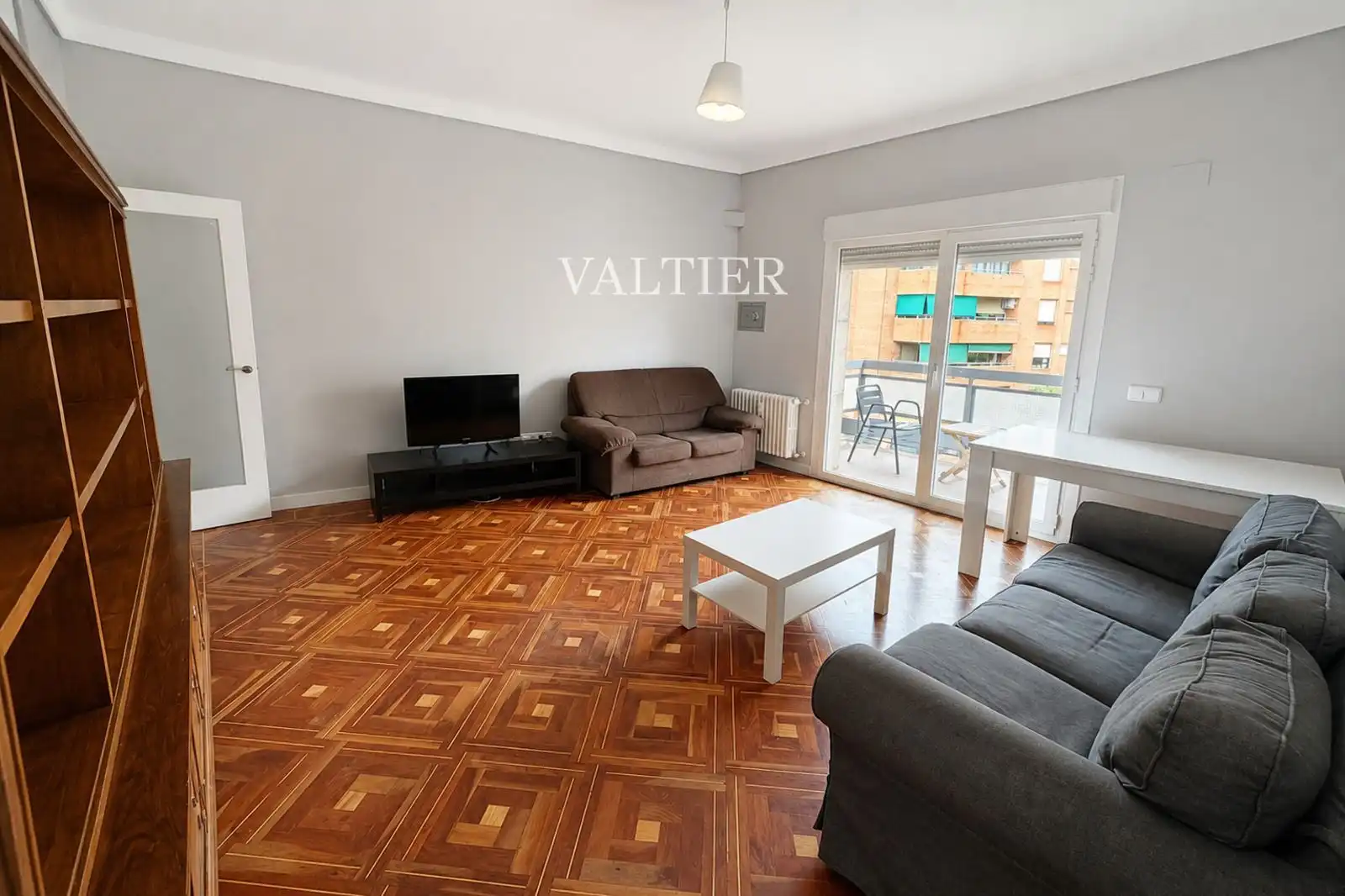 Sala d'estar de Àtic de lloguer en Madrid