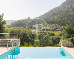 Swimming pool of House or chalet to rent in Pollença  with Air Conditioner, Terrace and Swimming Pool