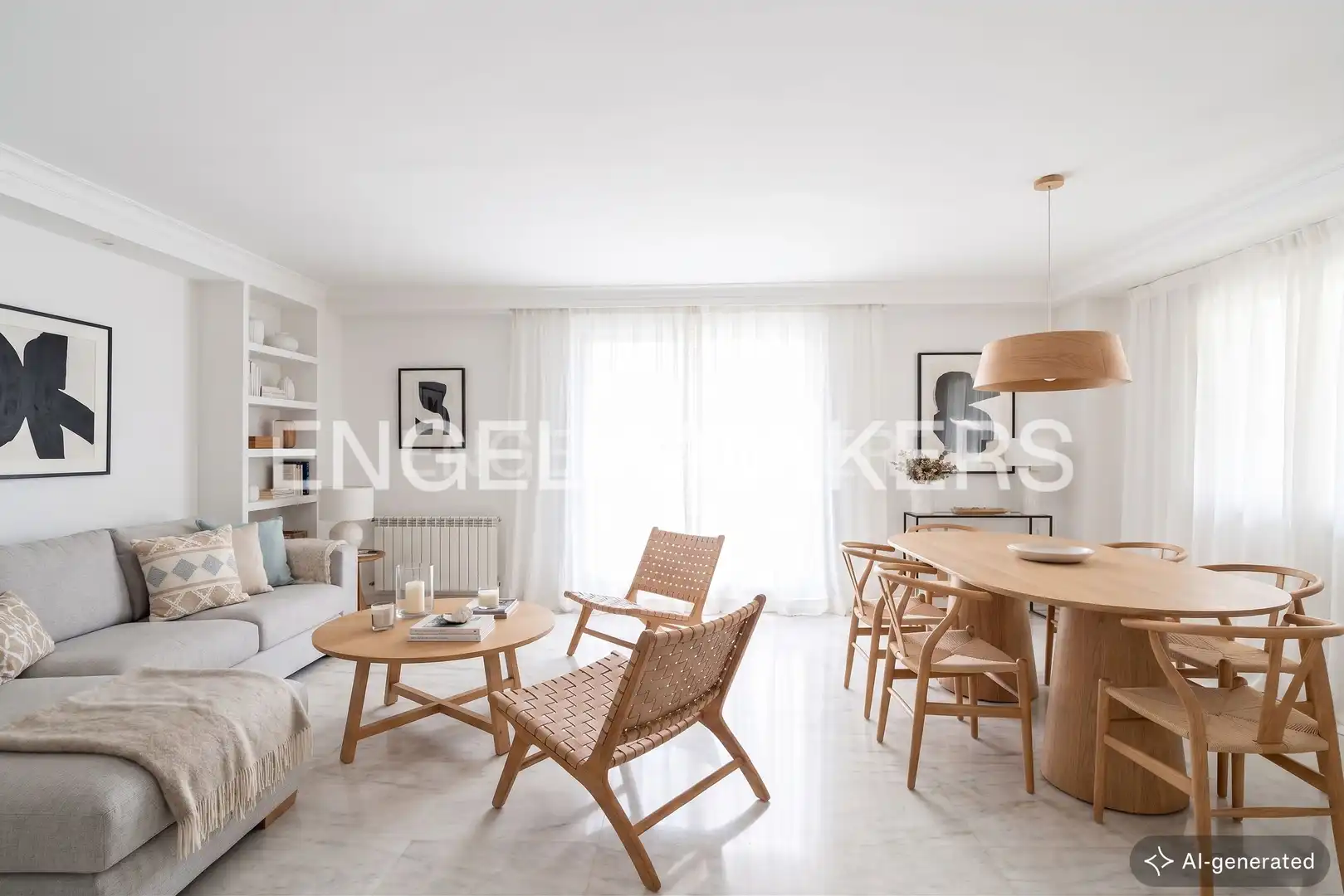 Sala de estar de Casa adosada en venta en Madrid con Aire acondicionado, Calefacción y Terraza