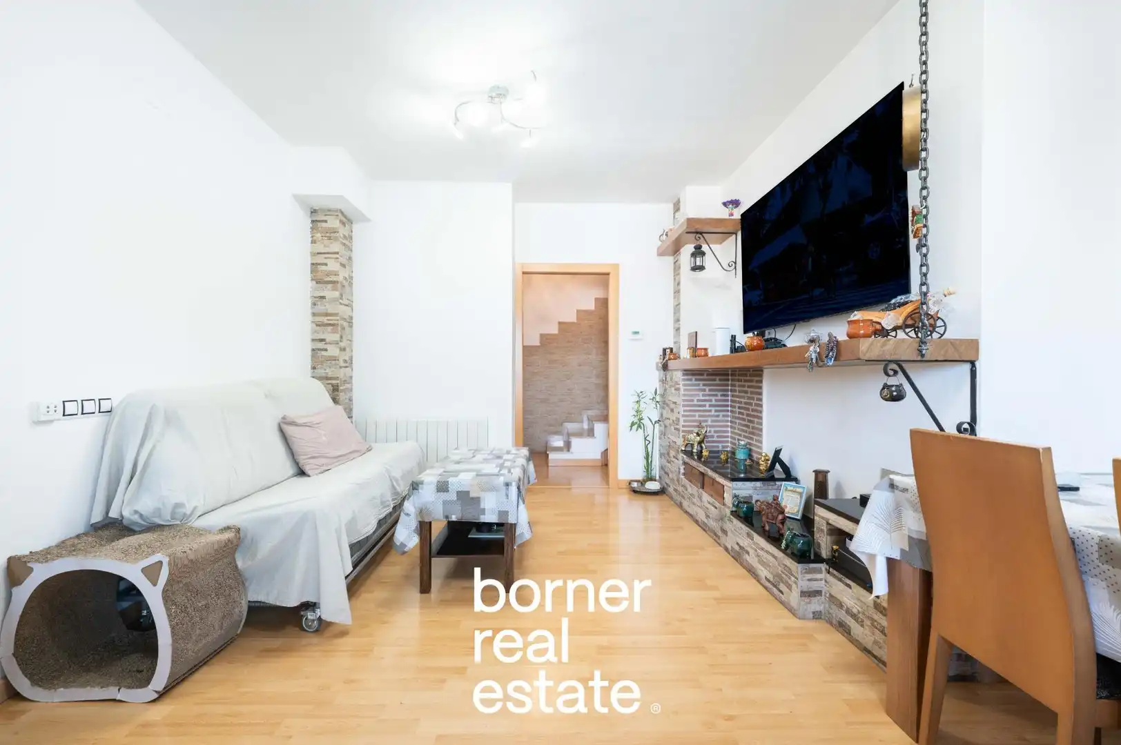 Sala d'estar de Àtic en venda en Sabadell amb Aire condicionat, Calefacció i Terrassa