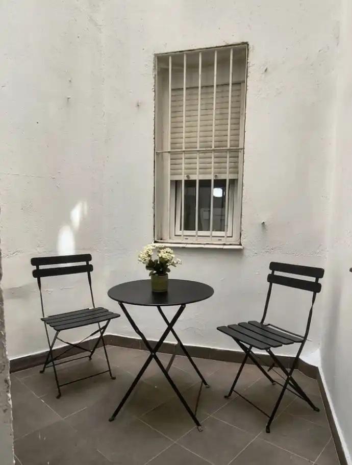 Terrasse von Wohnung zur Miete in Madrid mit Klimaanlage, Heizung und Möbliert
