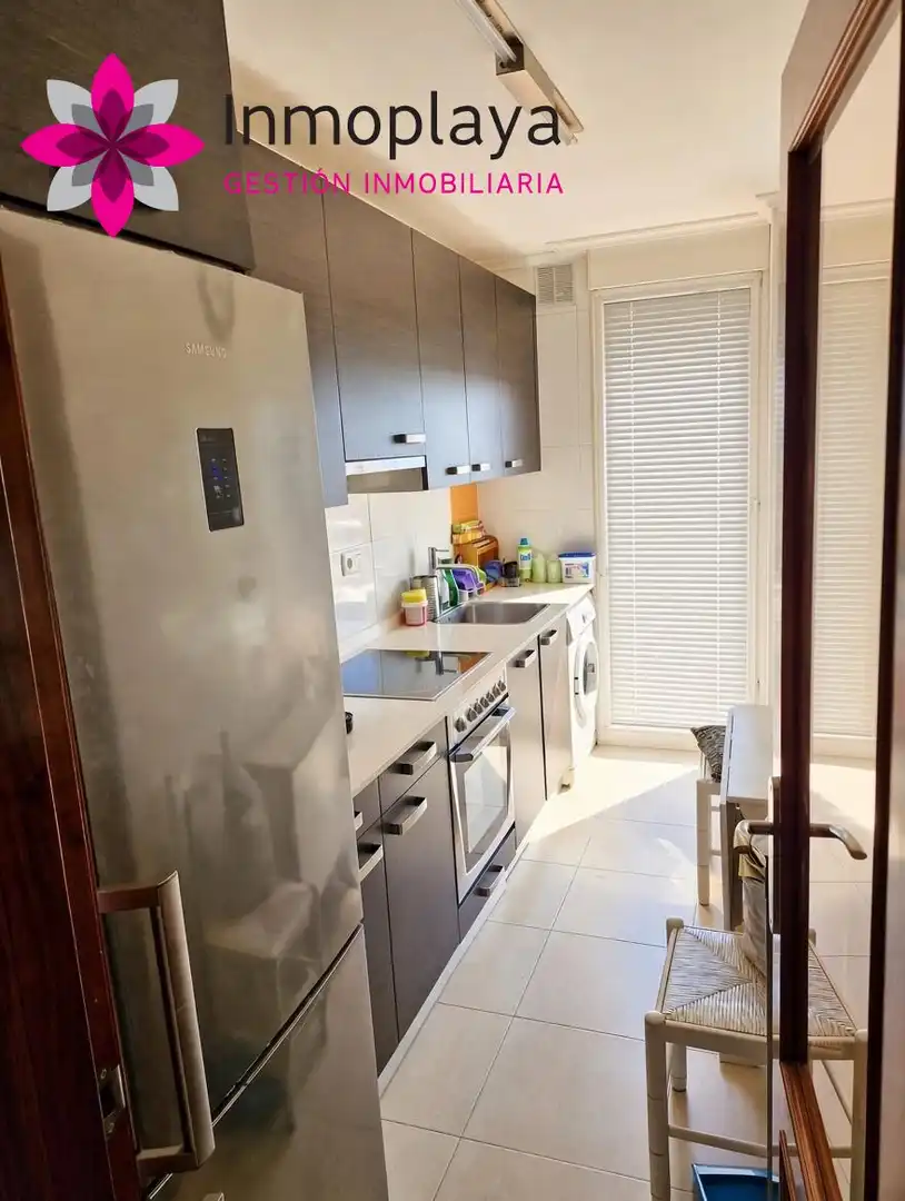 Küche von Wohnung zum Verkauf in Noja mit Heizung, Terrasse und Möbliert